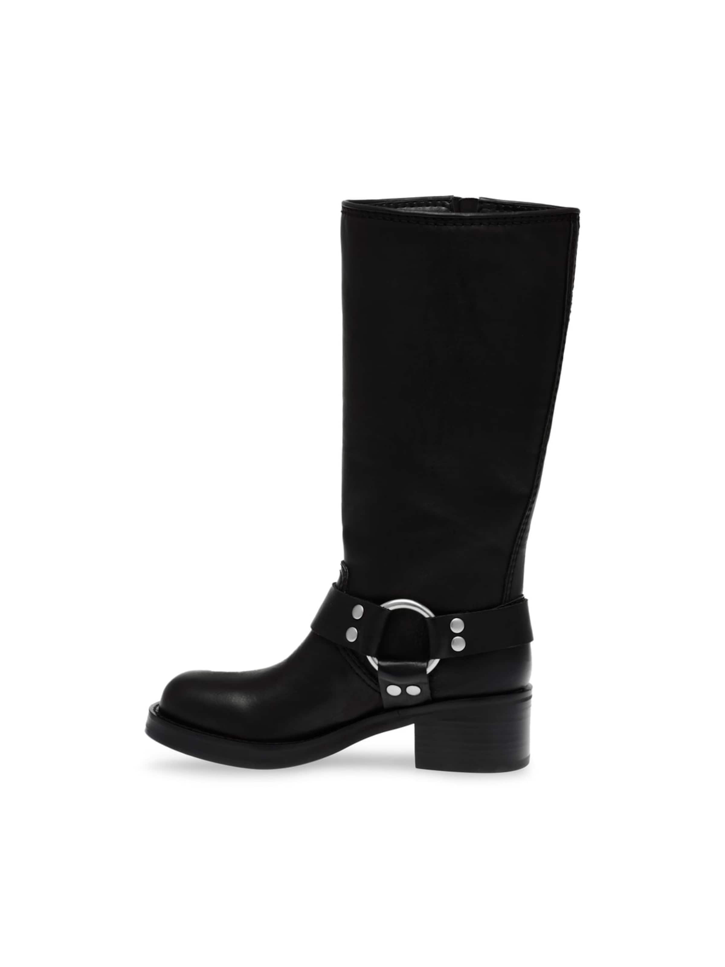 STEVE MADDEN Støvler 'Eastern Black Boots' i sort: forside