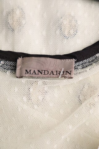 Mandarin Top & Shirt in L in White