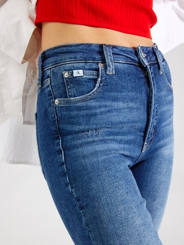 Calvin Klein Jeans Skinny Farmer 'HIGH RISE SKINNY' - kék