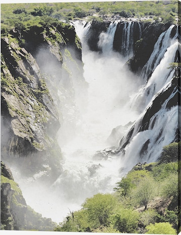 Liv Corday Bild 'Ruacana Falls' in Weiß: predná strana