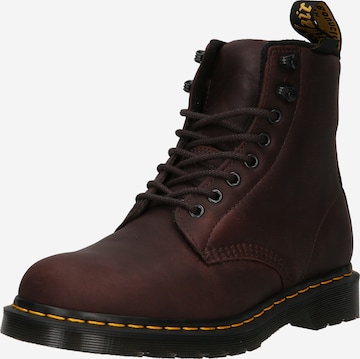 Dr. Martens - Bota 'Pascal' em castanho: frente