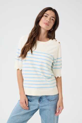 Pullover 'CRVillea' di Cream in bianco: frontale