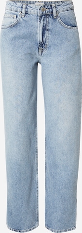 Global Funk Wide leg Jeans i blå: framsida