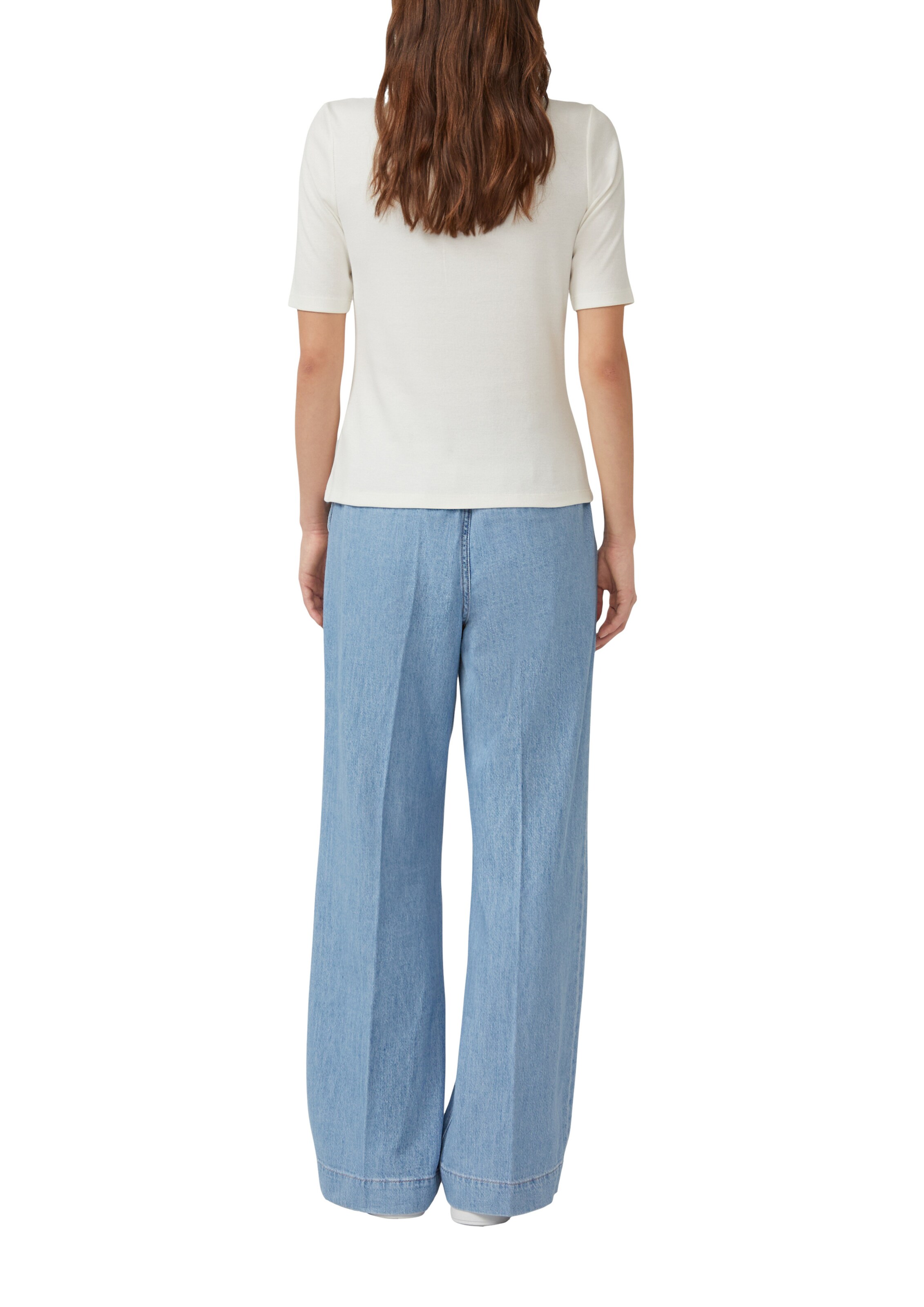 s.Oliver T-Shirt in Weiß