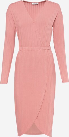 Robe 'Lyla' MSCH COPENHAGEN en rose : devant