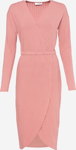 Robe 'Lyla' MSCH COPENHAGEN en rose : devant