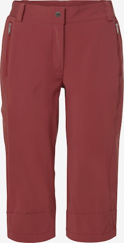 VAUDE Outdoor trousers 'Farley III' in Red: front