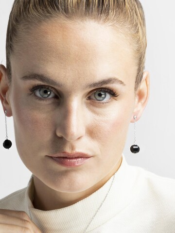 Luxenter - Pendientes 'Kiarik' en negro