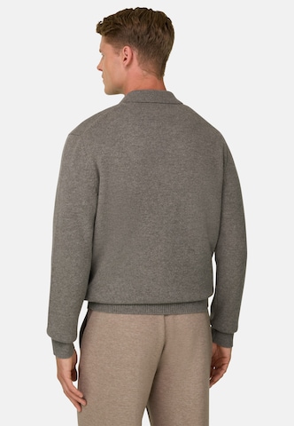 Boggi Milano Gebreid vest in Grijs: terug