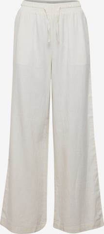 ICHI Trousers 'Lino' in Beige: front