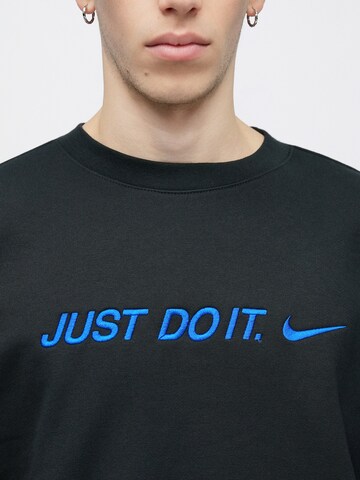 Nike Sportswear Sweatshirt 'CLUB' i svart