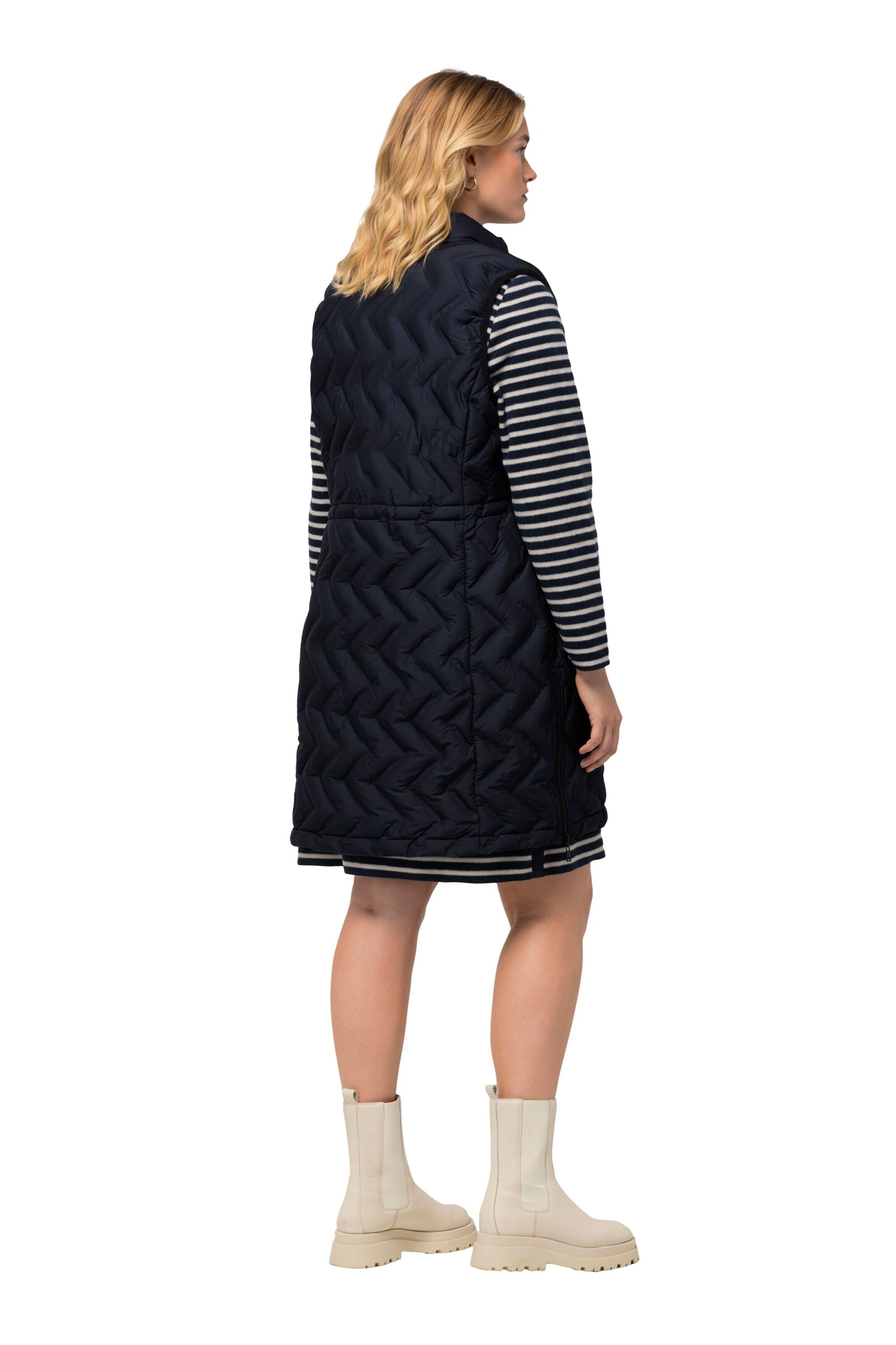 Ulla Popken Vest in Blue