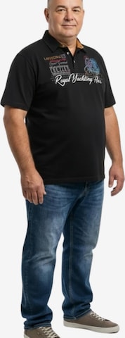 Lavecchia T-shirt 'LV-4688 Übergrößen' i svart: framsida