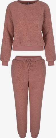 LingaDore Pyjama in Roze: voorkant