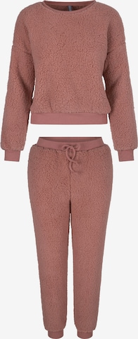 LingaDore Pajama in Pink: front