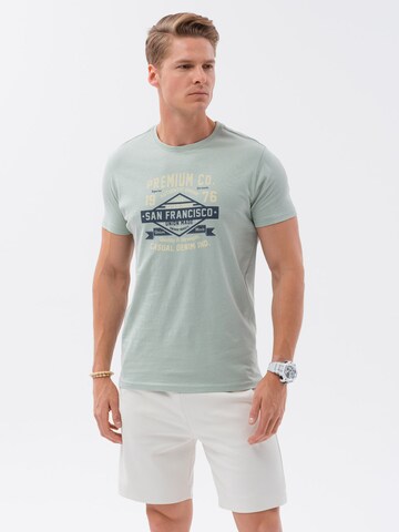 T-Shirt 'S1732' Ombre en vert