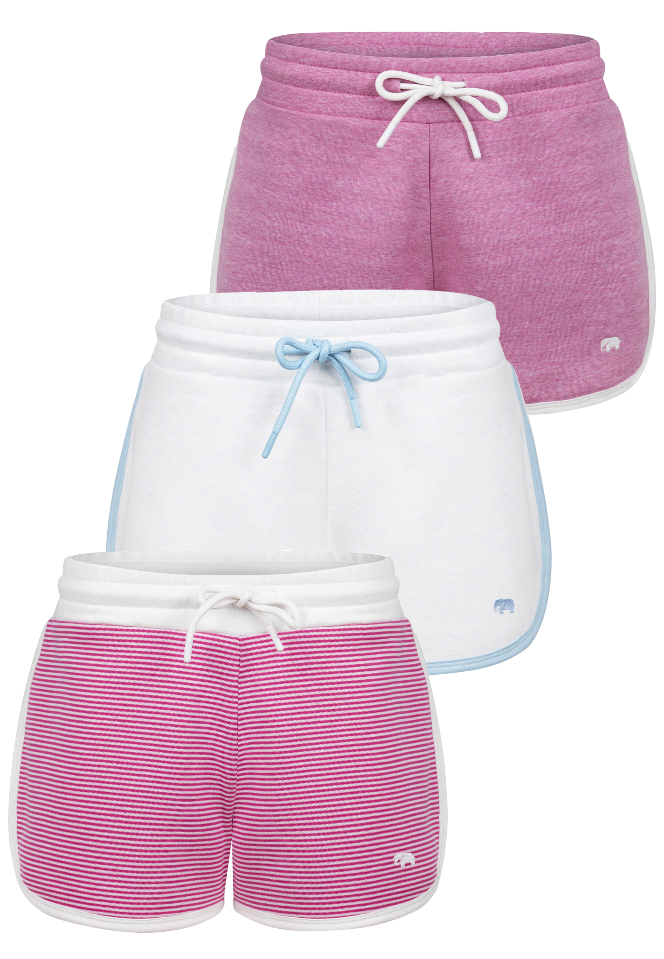 Regular Pantaloni de la Felix Hardy pe roz: față