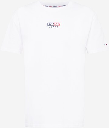 Tommy Jeans Shirt in White: front