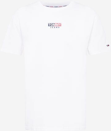 Tommy Jeans - Camiseta en blanco: frente