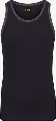 BOSS Top 'C_Eplie' in Black: front
