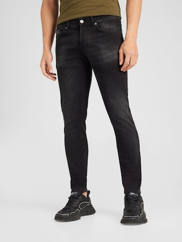 Dondup Skinny Jeans 'GEORGE' in Black: front