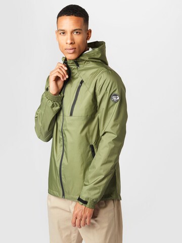 Veste mi-saison Petrol Industries en vert : devant