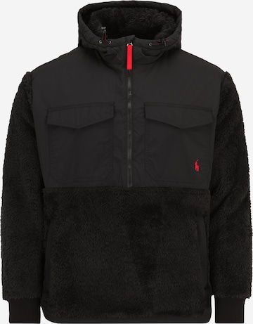 Polo Ralph Lauren Big & Tall Sweatshirt in Zwart: voorkant