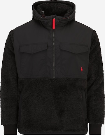 Polo Ralph Lauren Big & Tall - Sudadera en negro: frente