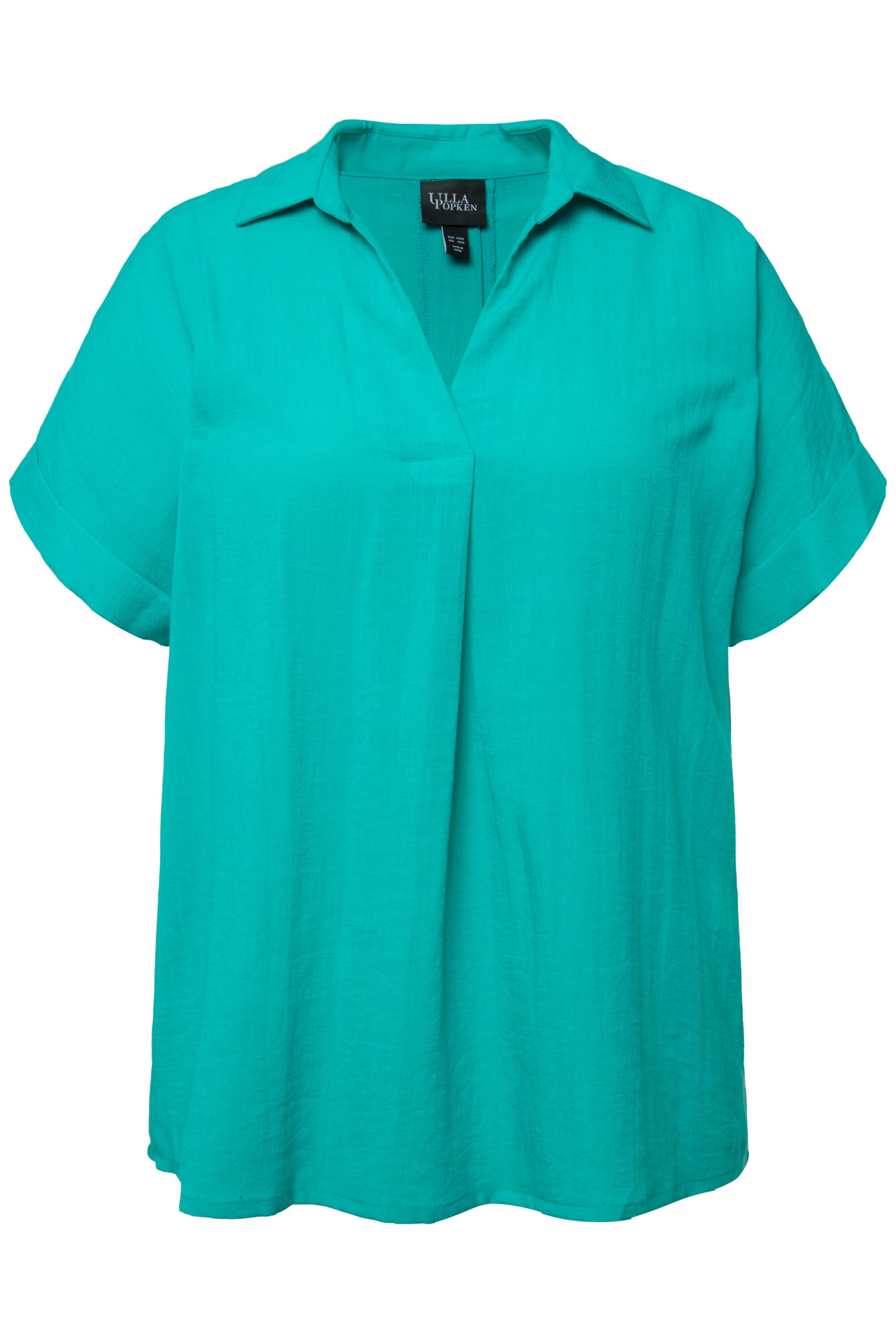 Ulla Popken Bluse in Grün: Vorderseite