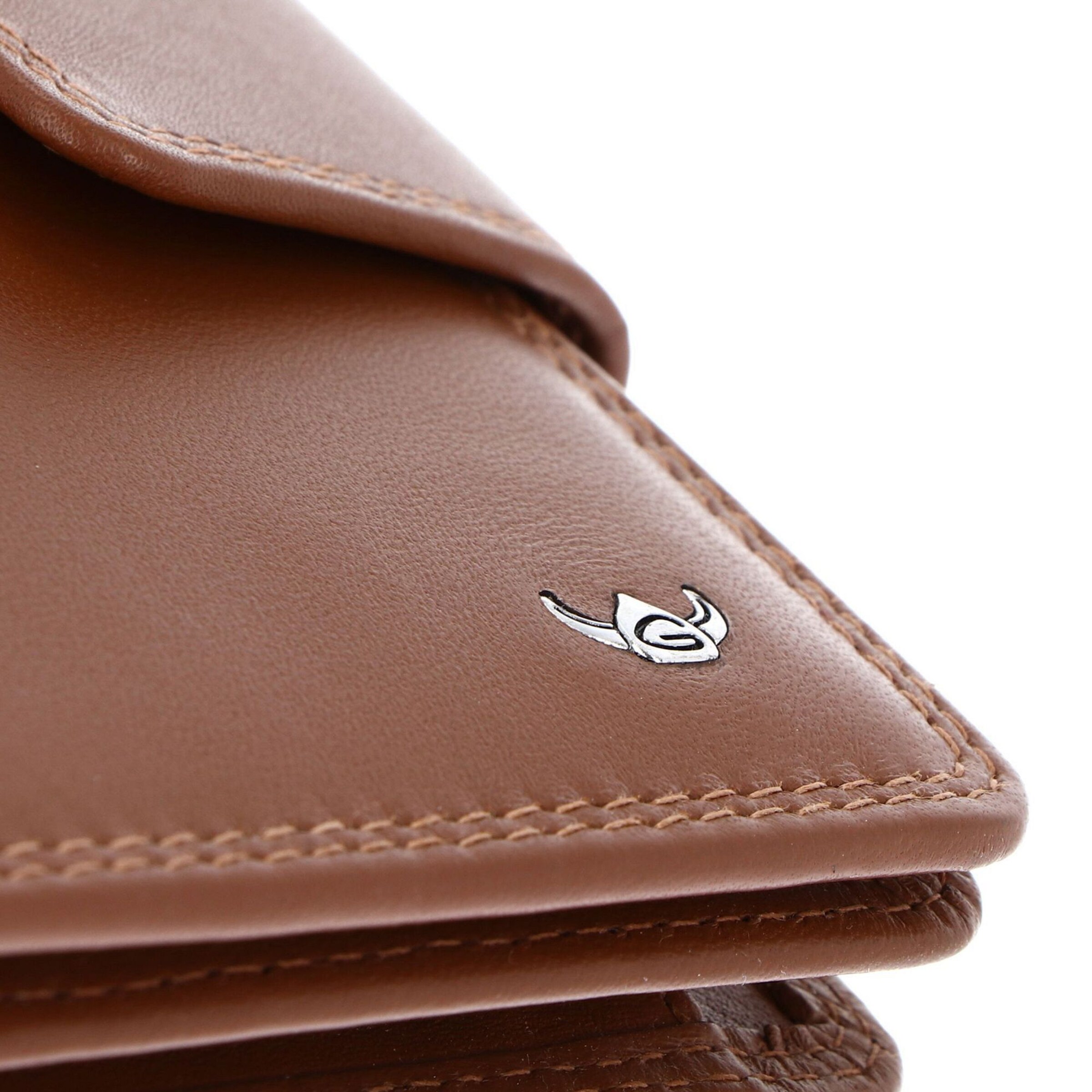 Portamonete 'Polo' di GOLDEN HEAD in marrone