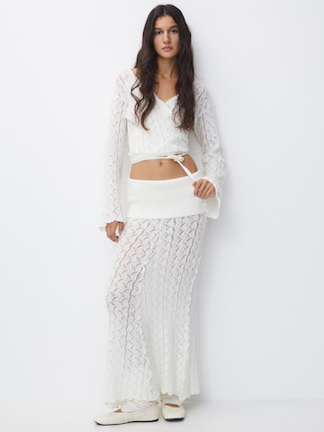 Pull&Bear Skirt in White