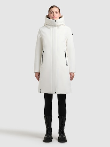 khujo Wintermantel 'Nellen2' in Wit