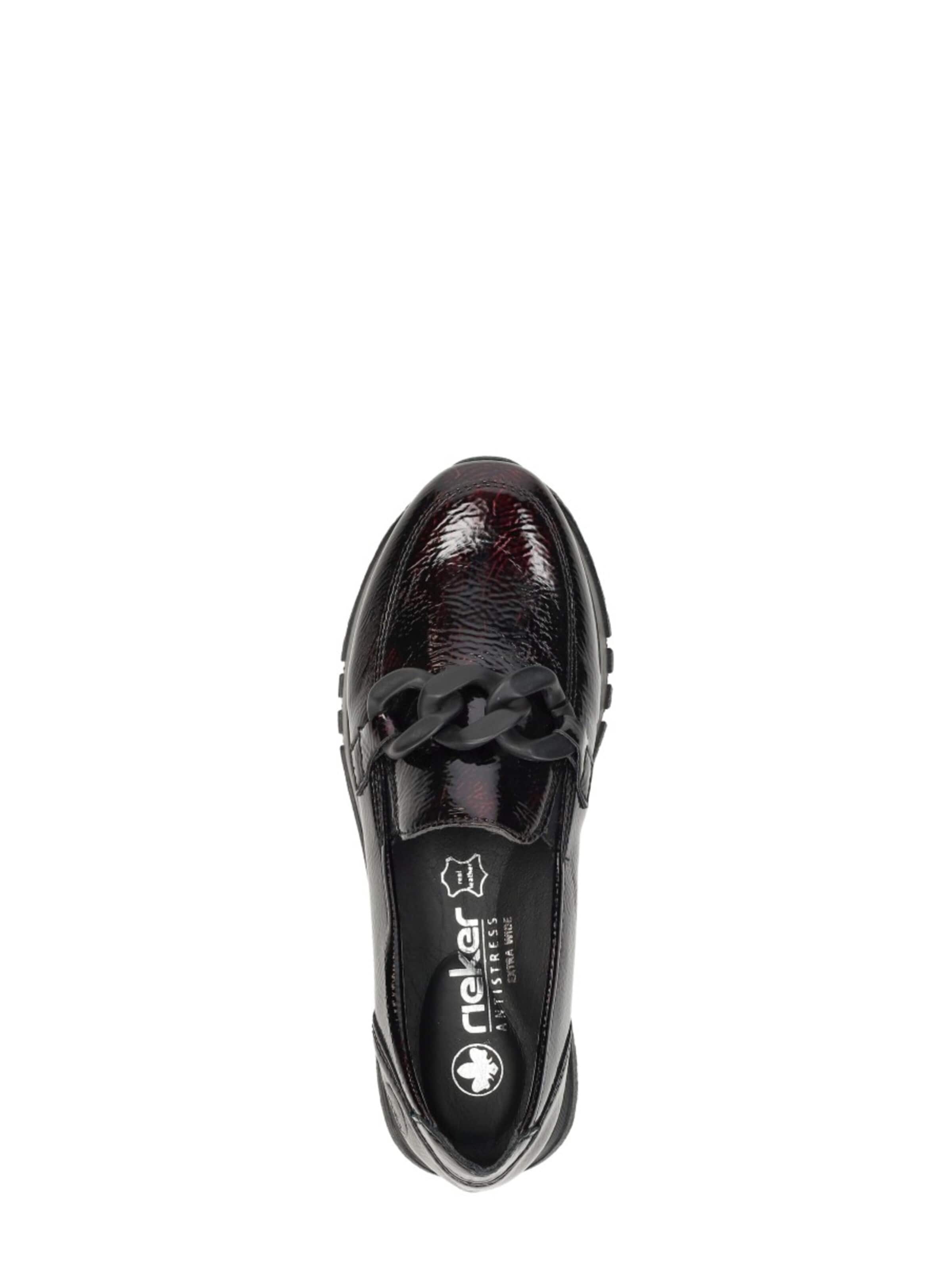 Rieker Slip-ons 'Sportief' in Red