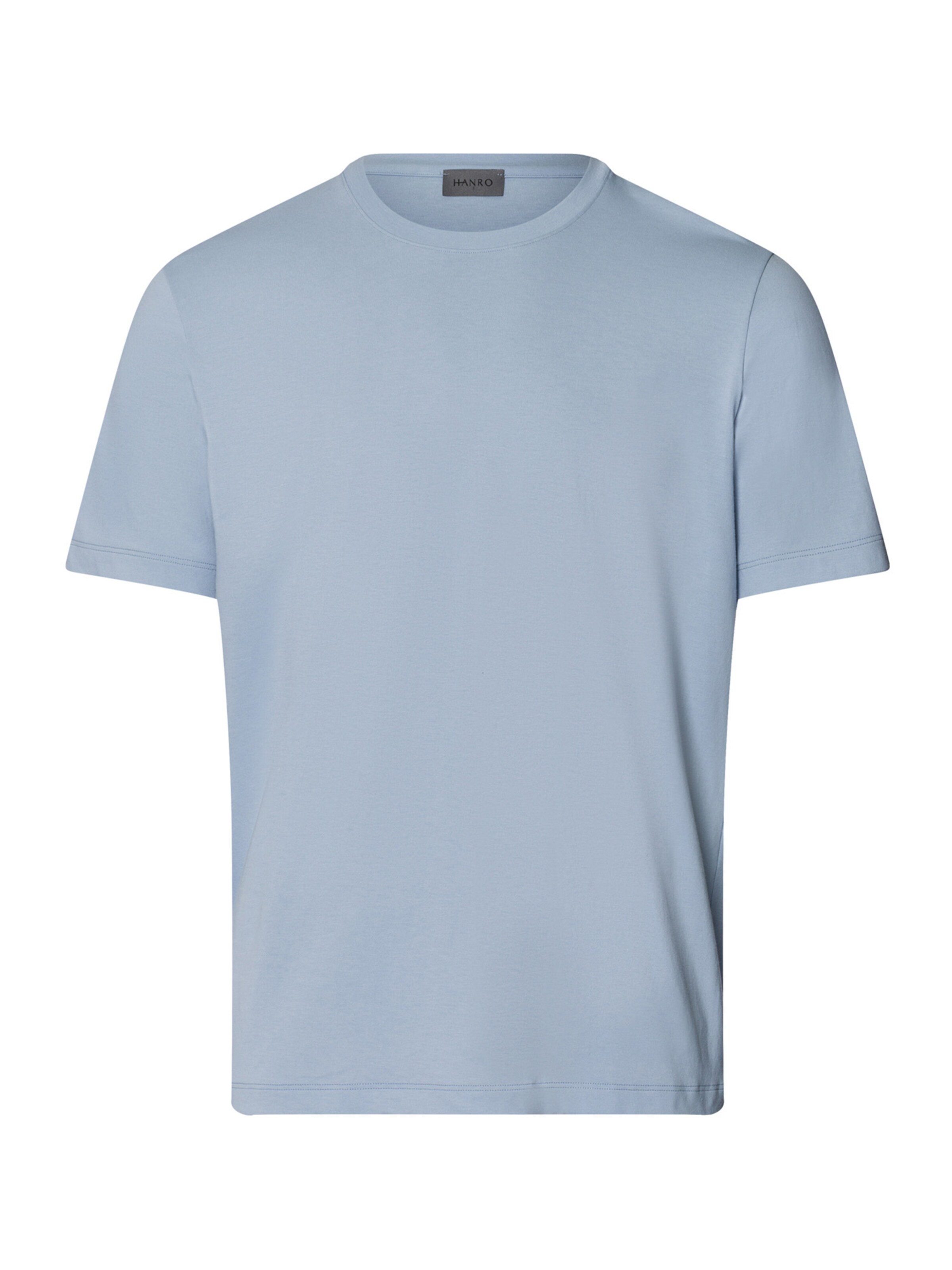Hanro T-Shirt ' Living Shirts ' in Blau: Vorderseite