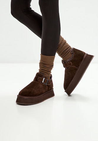 CESARE GASPARI Boots in Brown