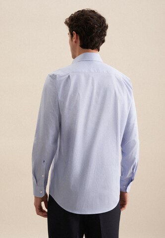 SEIDENSTICKER Regular Fit Hemd 'Smart Esssentials' in Blau