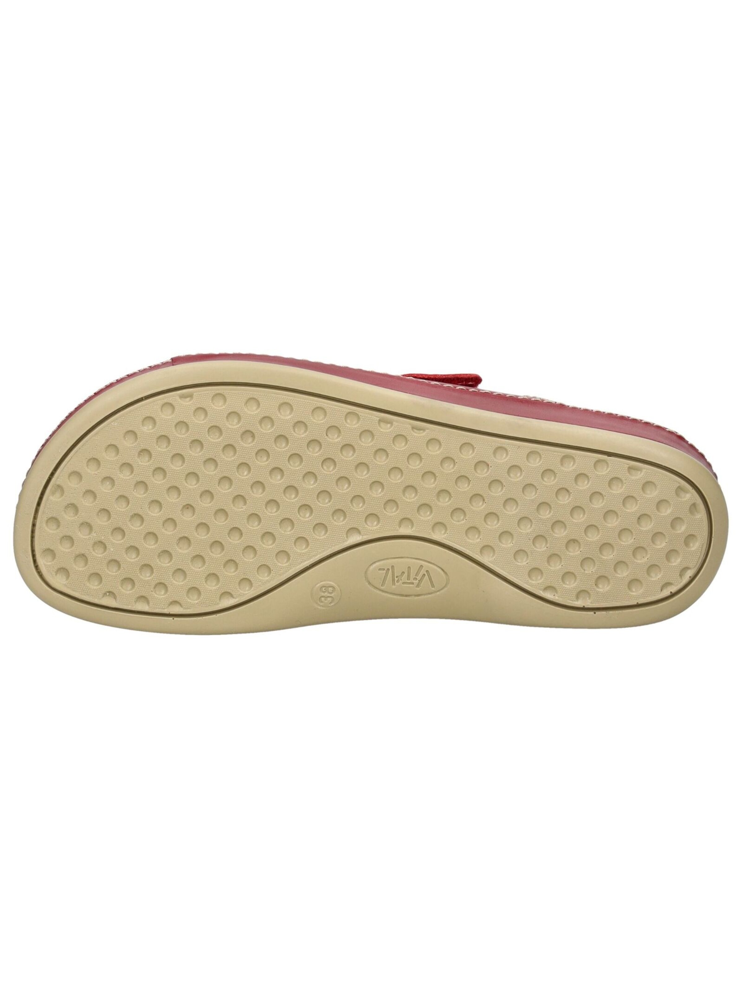 Sandales à lanières vital en rouge