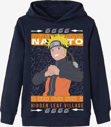 NAME IT Collegepaita värissä musta: etupuoli