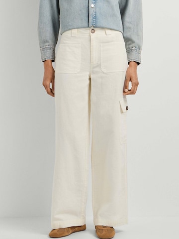 Pepe Jeans Loosefit Hose in Weiß: Vorderseite