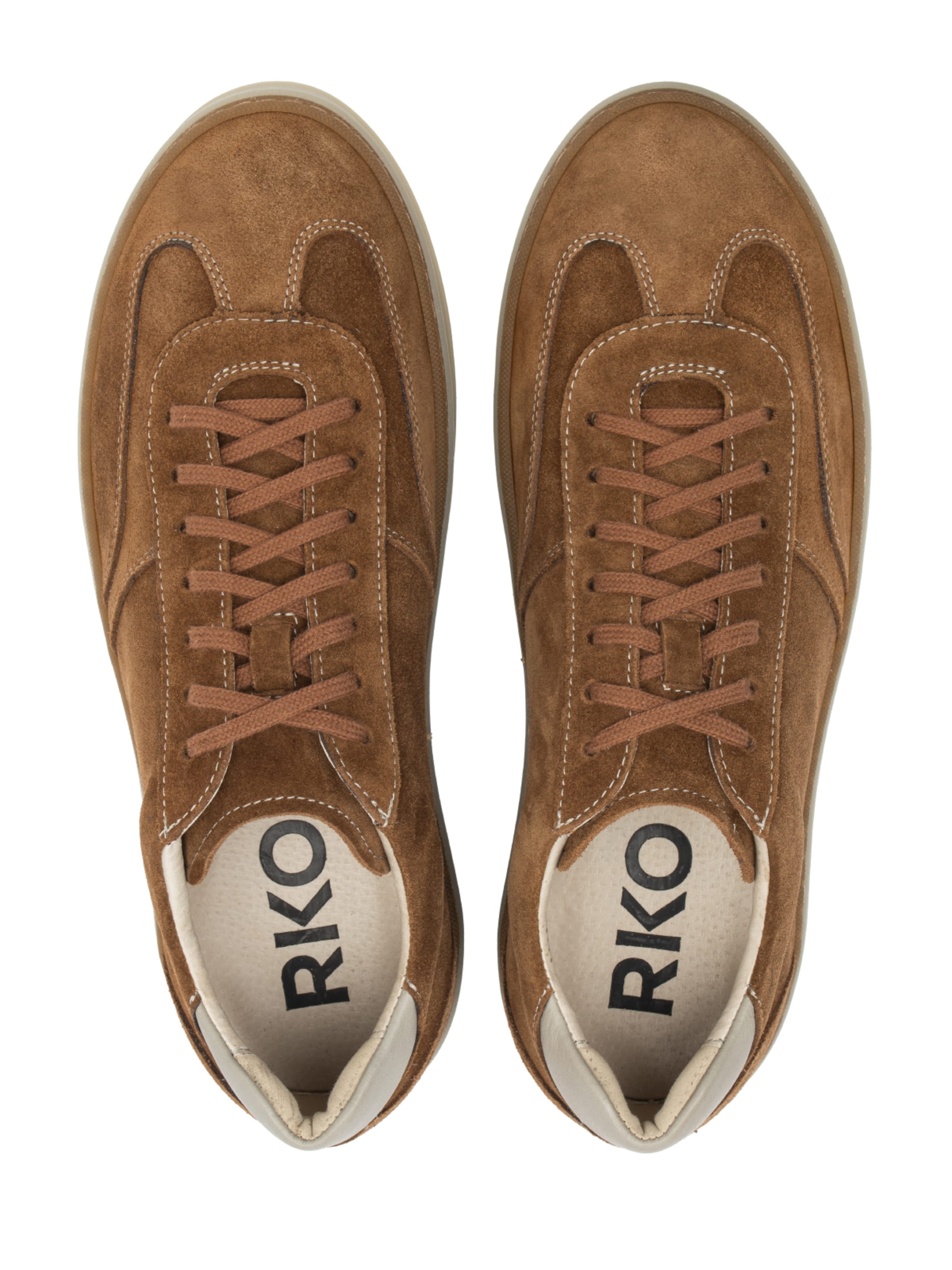 RYŁKONiske tenisice - smeđa boja