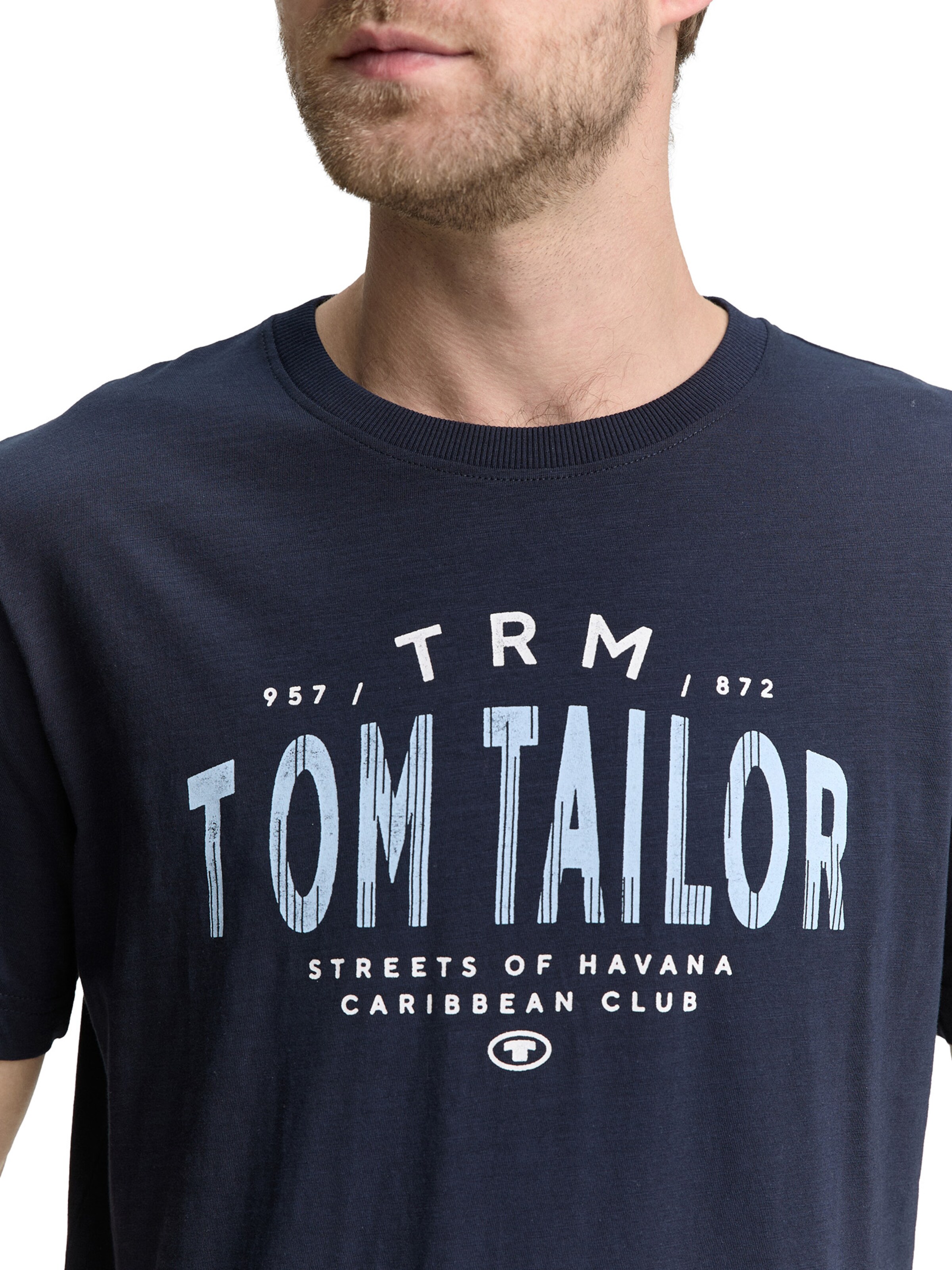 TOM TAILOR Shirt in Blue