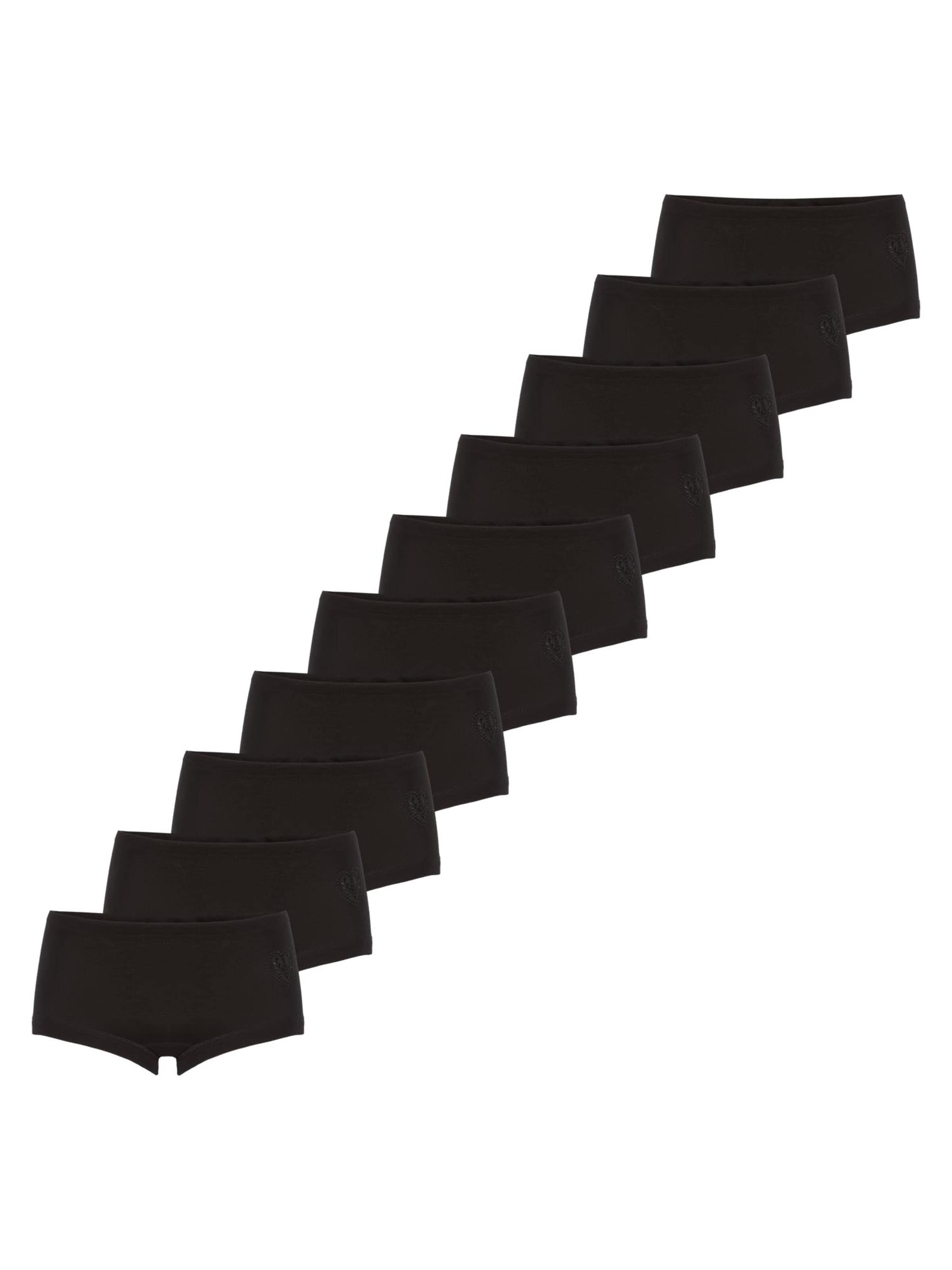 CON-TA Panty 'Basic' in Black: front