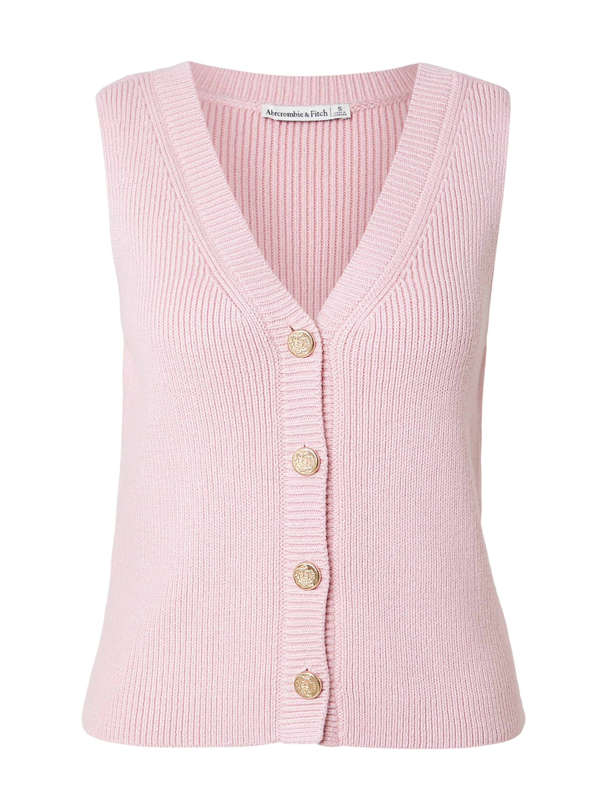 Cardigan Abercrombie & Fitch en rose : devant