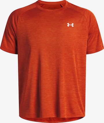 UNDER ARMOUR Functioneel shirt in Oranje: voorkant