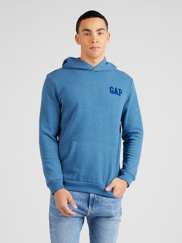 GAP Sweatshirt in Blue: front