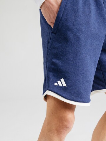 ADIDAS PERFORMANCE - Loosefit Pantalón deportivo 'Heritage' en azul