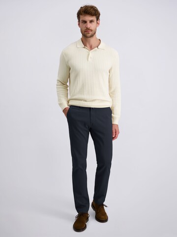 Regular Pantalon chino 'Castres' PIERRE CARDIN en bleu