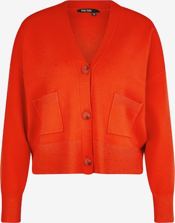 MARC AUREL Knit Cardigan in Red: front