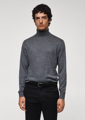 MANGO MAN Pullover 'Willyt' in Grau: predná strana