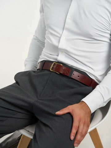 Cintura 'Classic' di jolar in marrone